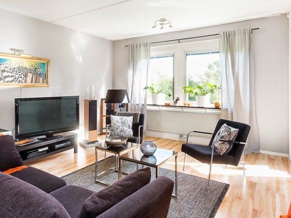 Phòng khách nhà phố